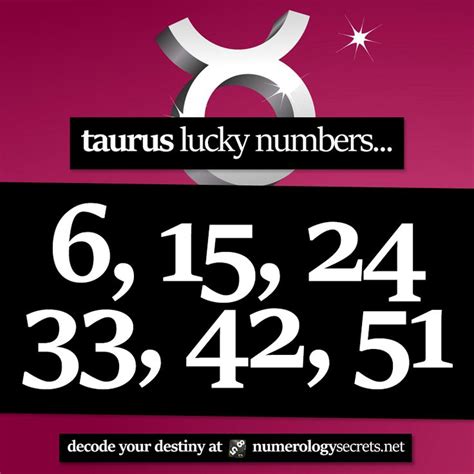 What number is Taurus?