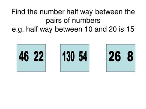 What number is halfway between 8 and 12?
