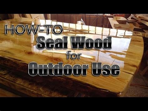 What oil can I use to seal wood?