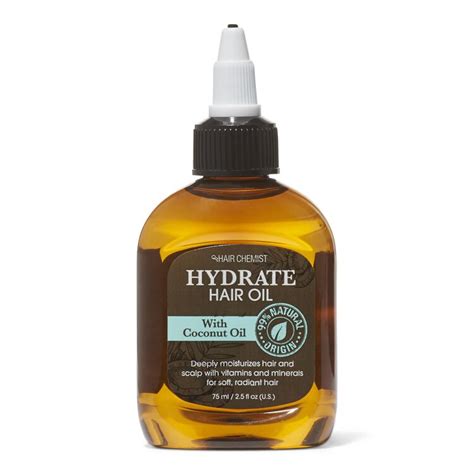 What oil hydrates hair?