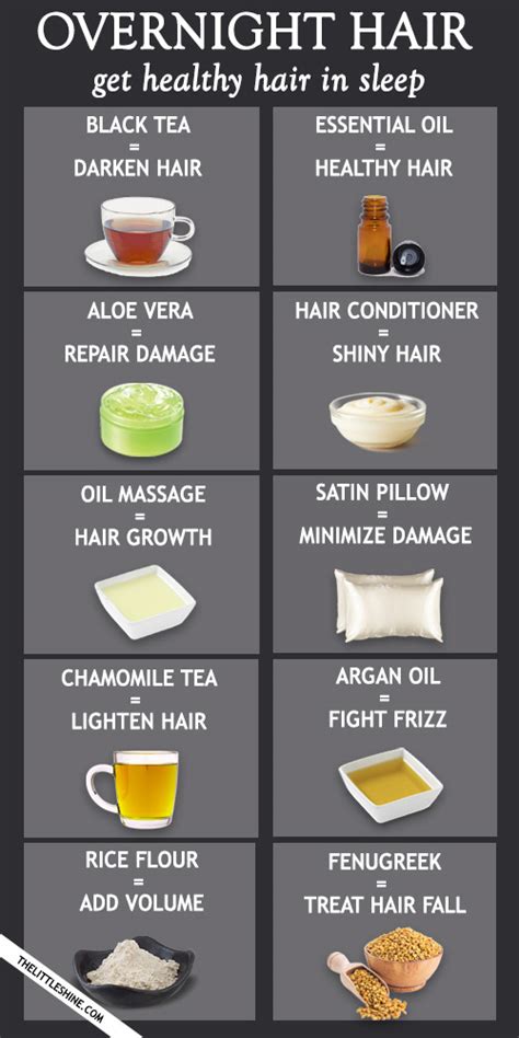 What oil is best to leave in hair overnight?