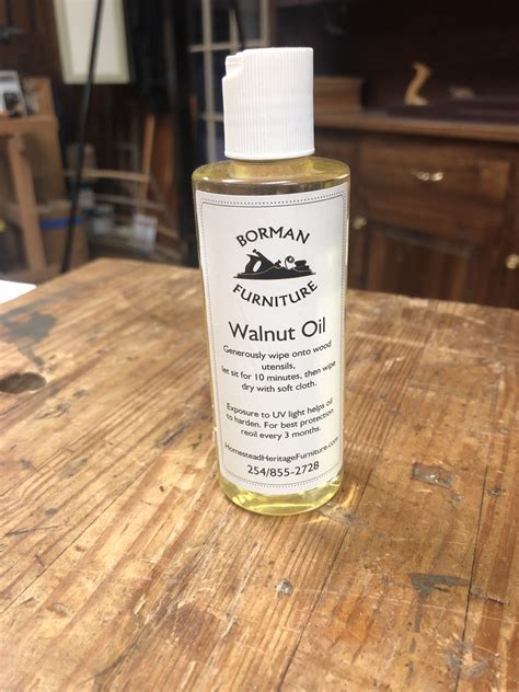 What oil is safe for wood?