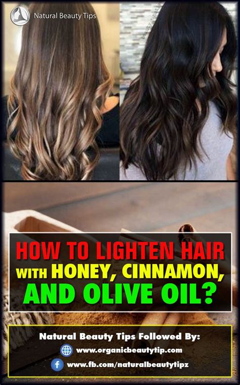 What oil lightens hair colour?