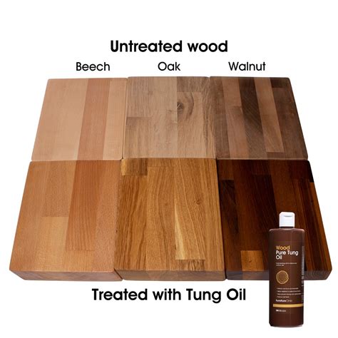 What oil will darken wood?