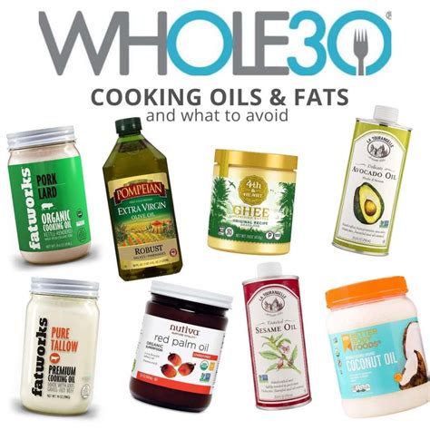 What oils are OK on Whole30?