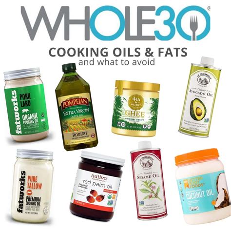 What oils can I have on Whole30?