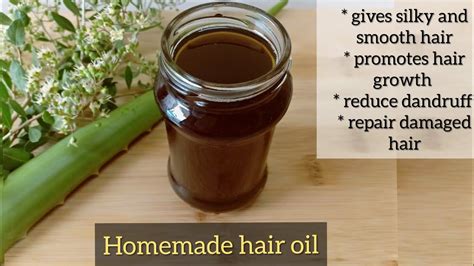 What oils make hair shiny?