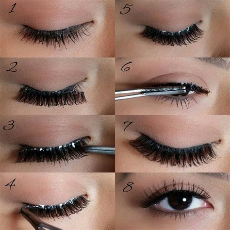 What order do you put fake eyelashes in?