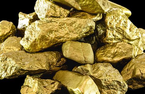 What ore is gold made from?
