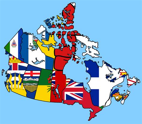 What other parts of Canada have their own flag?