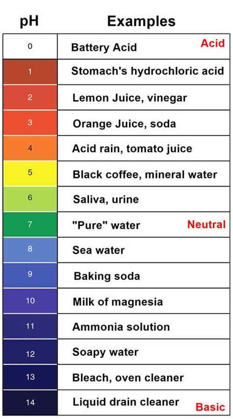 What pH is 5% vinegar?