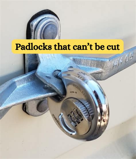 What padlocks Cannot be cut?