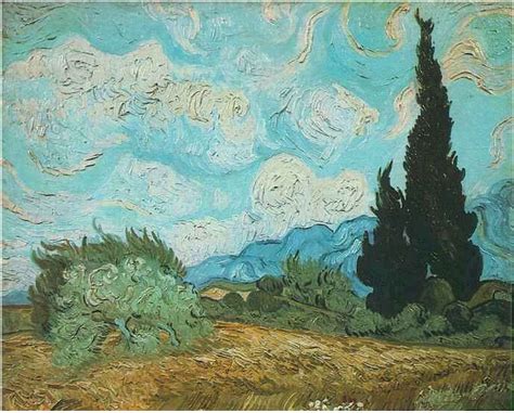 What paint did Van Gogh use?