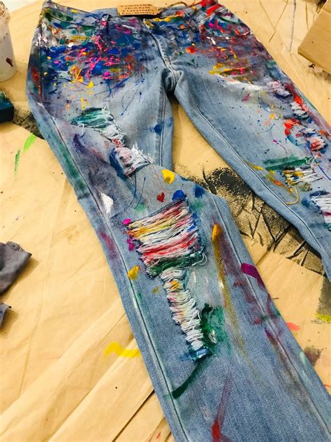 What paint is permanent on jeans?