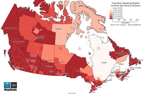 What part of Canada is most French?