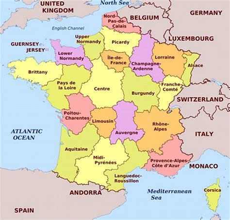 What part of the US is most like France?