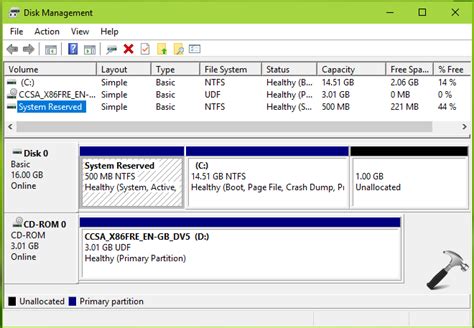 What partition type for Windows 10?