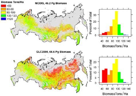 What percent of Russia is forest?