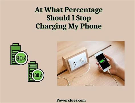 What percent should I stop charging?