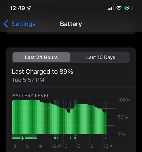 What percentage is bad for iPhone battery?