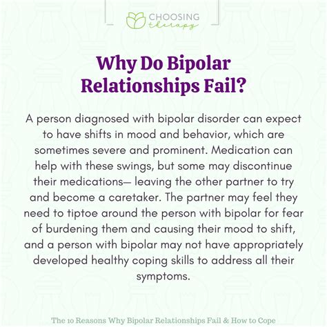 What percentage of bipolar relationships fail?