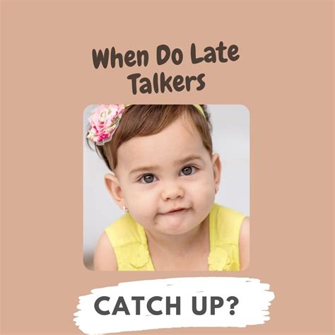 What percentage of late talkers catch up?