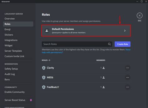 What permissions should I give bots in Discord?