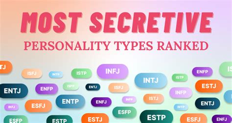 What personality is secretive?
