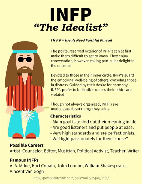 What personality type is the hippie?