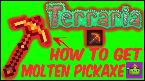 What pickaxe can break molten ore?