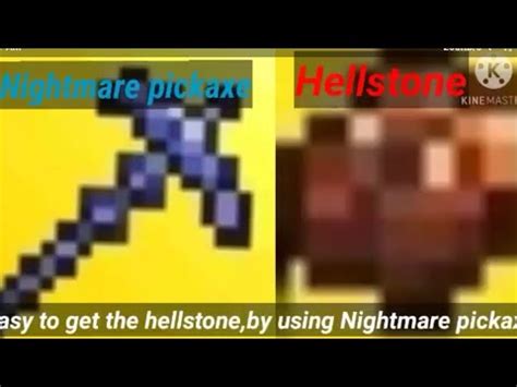 What pickaxes can you mine Hellstone with?