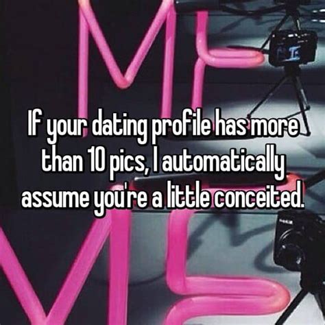 What pictures should you not put on dating profile?