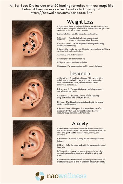 What piercing stops anxiety?