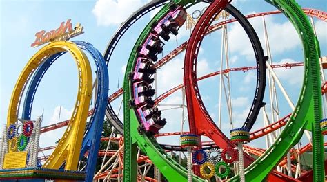What place has the most roller coasters in the world?