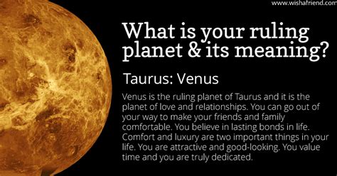 What planet rules Taurus?