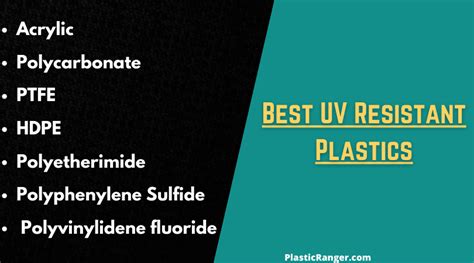 What plastic is most UV resistant?