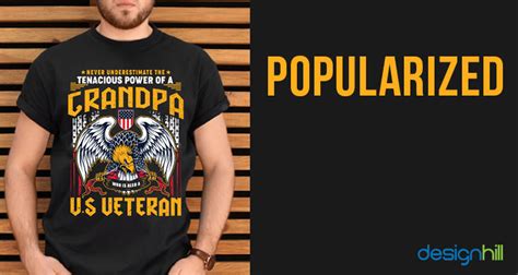 What popularized t-shirts?