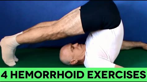 What position relieves hemorrhoids?