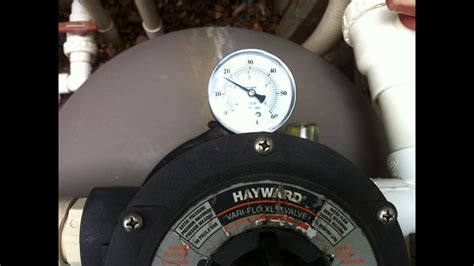 What pressure is too high for pool pump?
