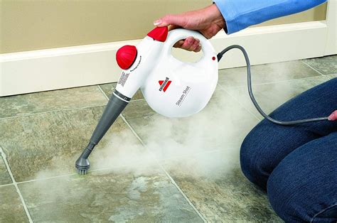 What product do you put in a steam cleaner?