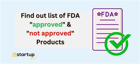 What products are not FDA approved?