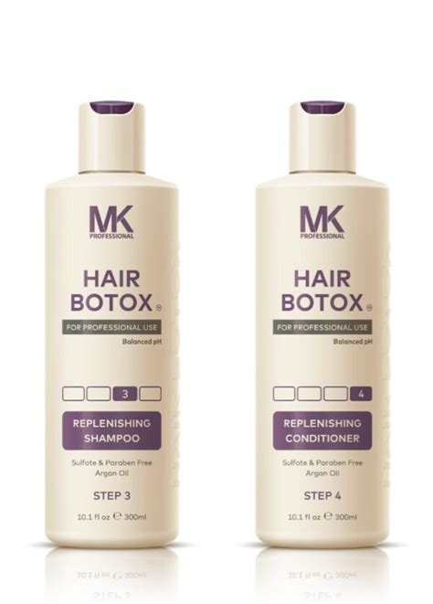 What products to use after hair botox?