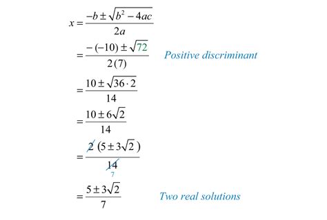 What quadratic equation has one real solution?