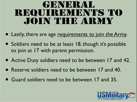 What qualifications do I need to join the army?