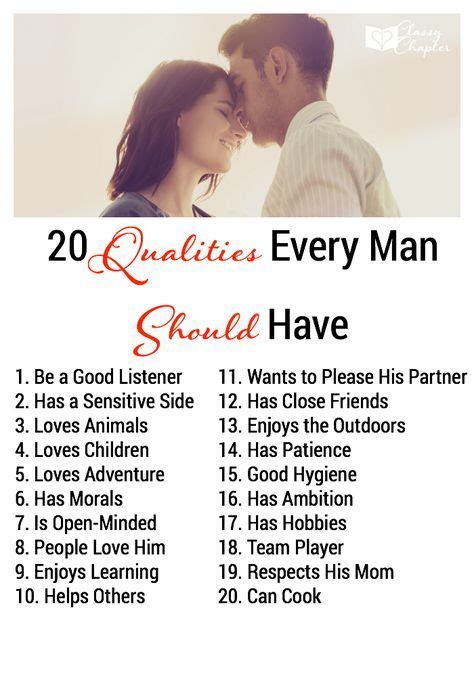 What qualities should a partner have?
