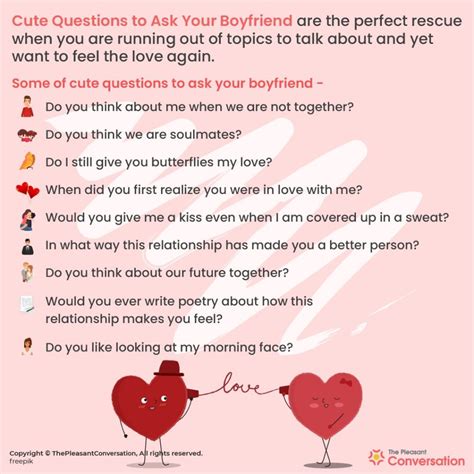 What questions do boys love?