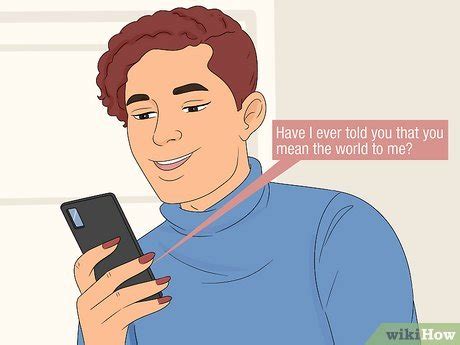 What questions make a guy blush over text?