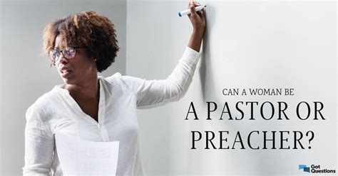 What religion can a woman be a pastor?