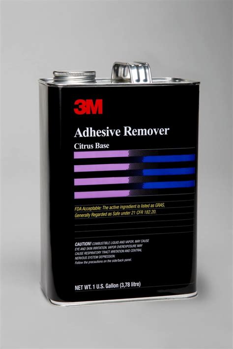 What removes 3M adhesive?