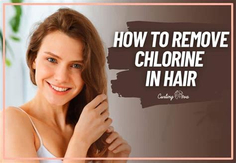 What removes chlorine from hair?